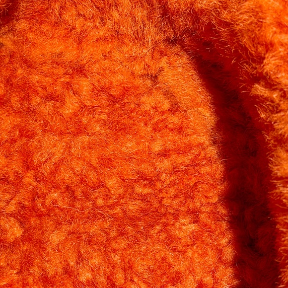 Burberry Sheepskin Shearling Bucket Hat OS Orange main image 8
